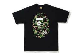 Bape Black 1st Camo BIg Head