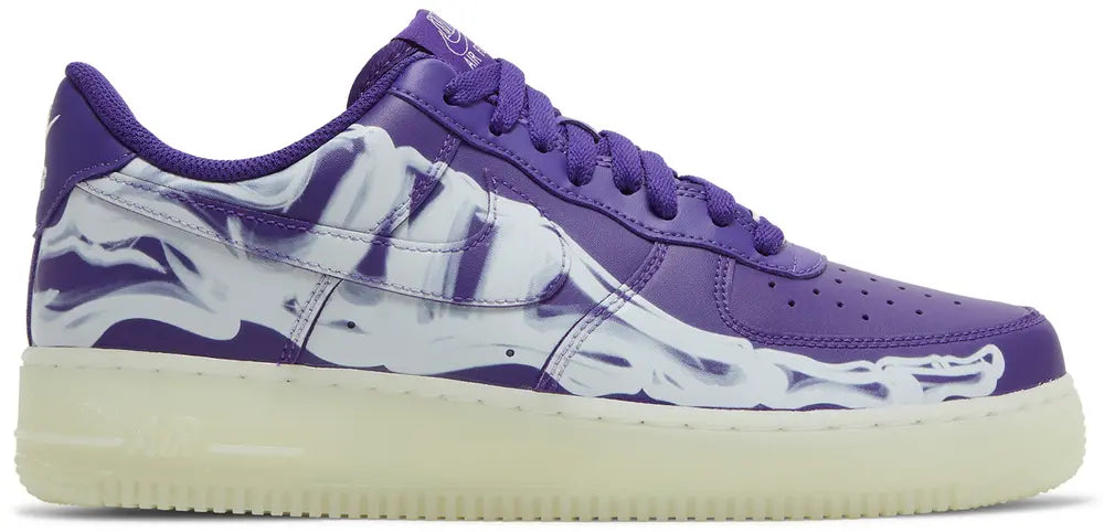 Air Force 1 Purple Skeleton