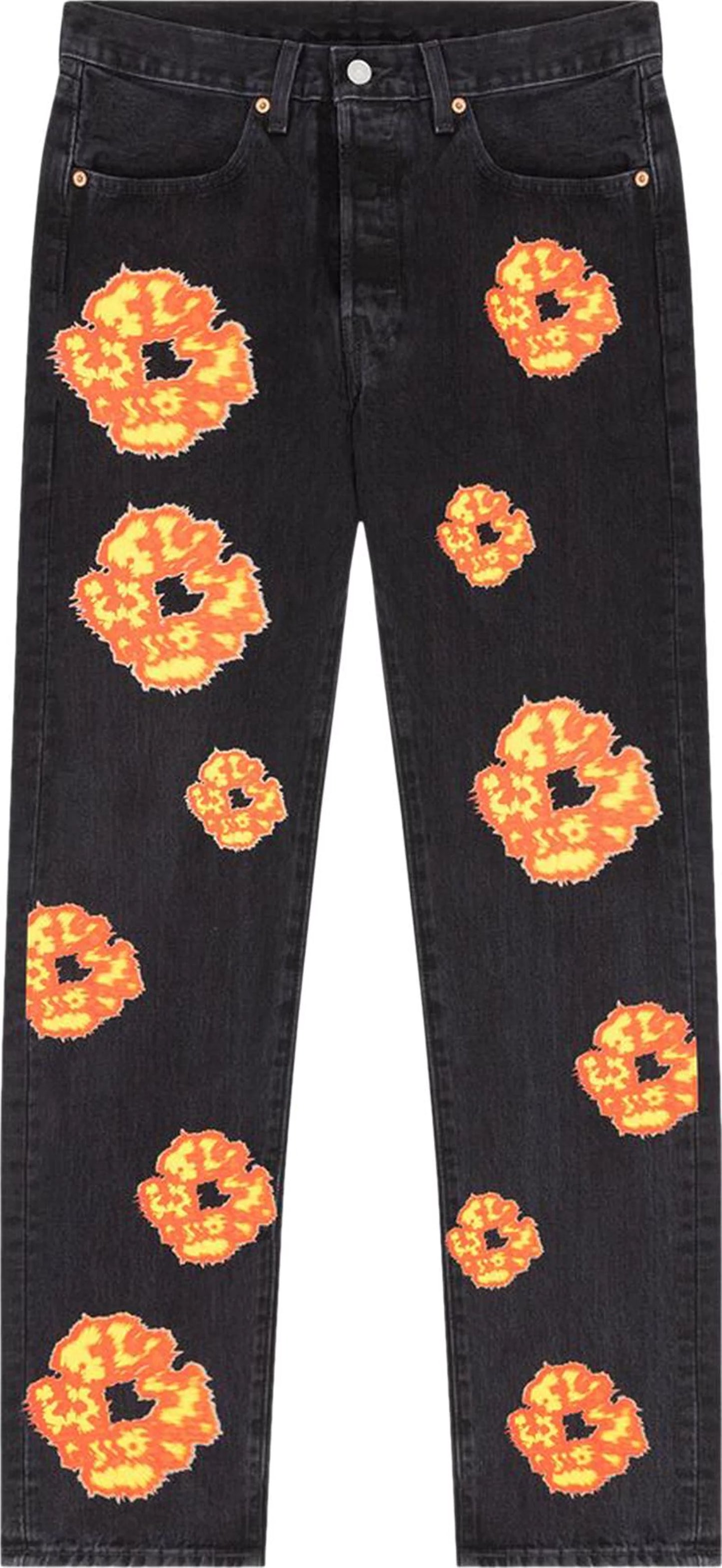 Denim tears Offset Jeans Black