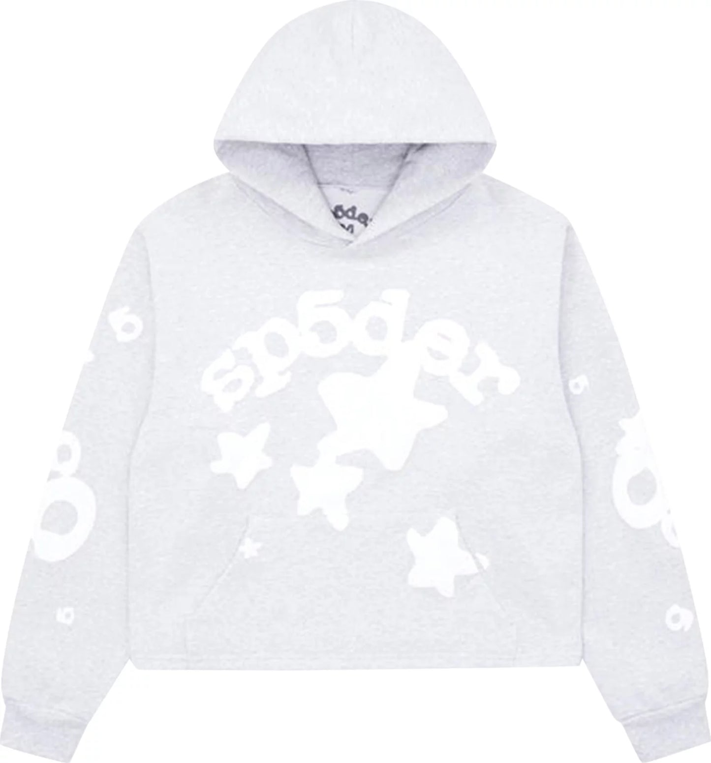 Sp5der Hoodie Kids Beluga White/Grey