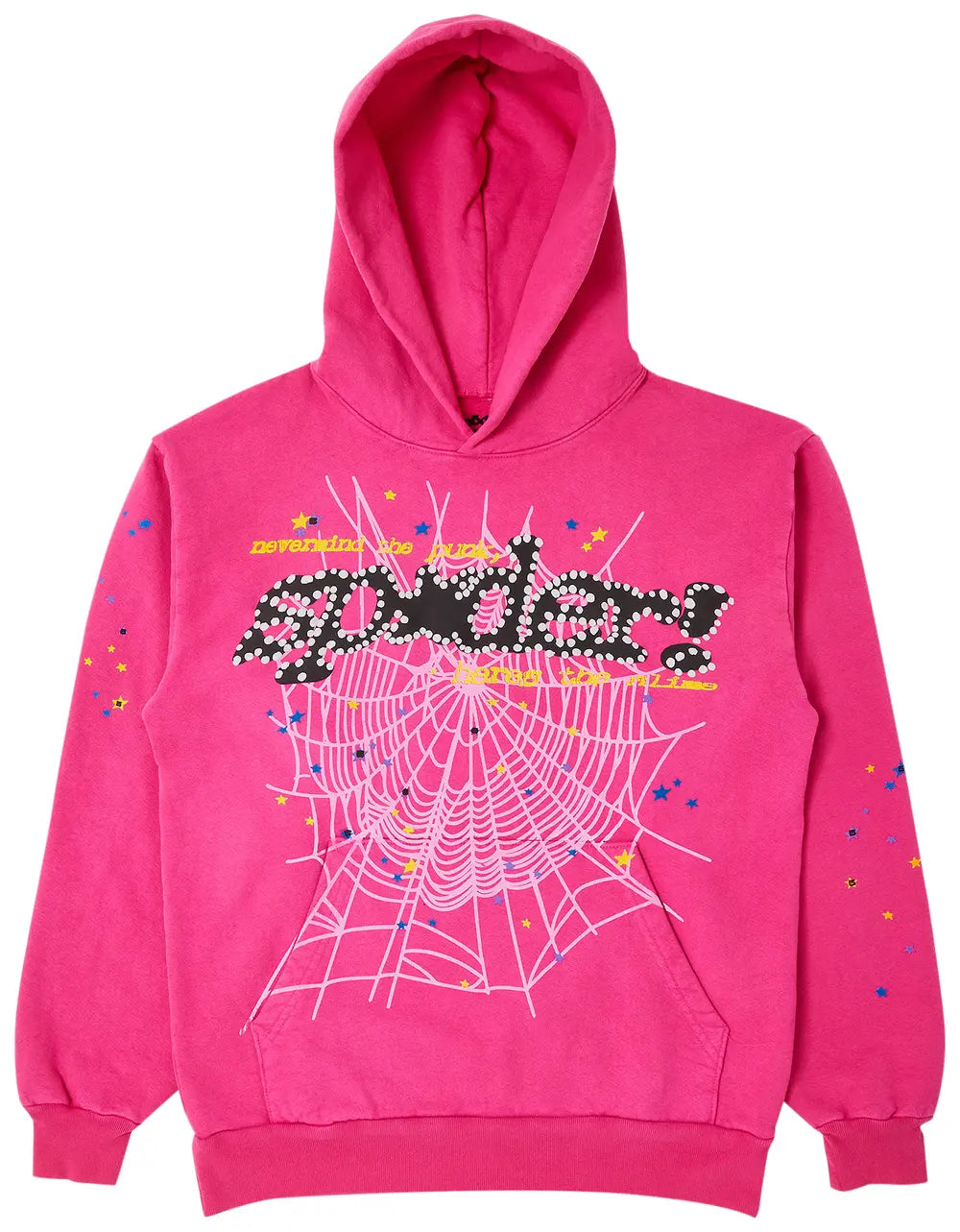 Sp5der Hoodie Pink