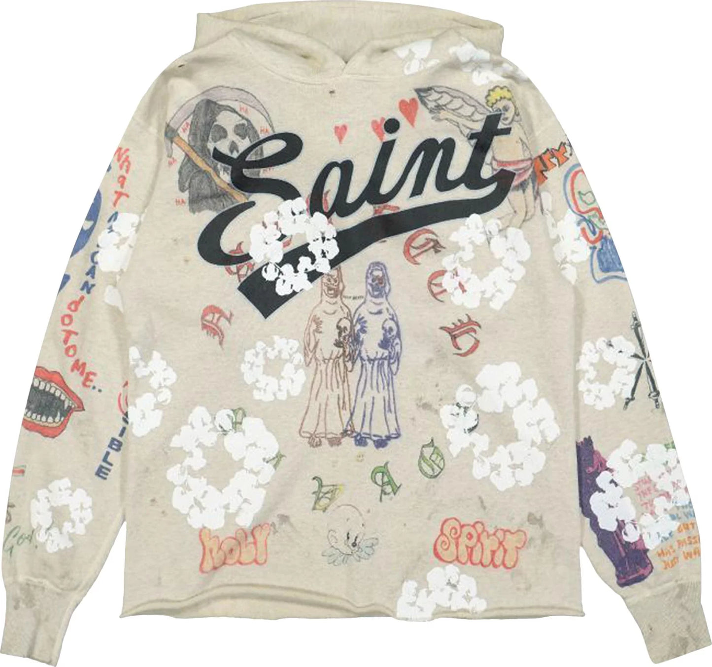 Saint Tears Graffiti Hoodie