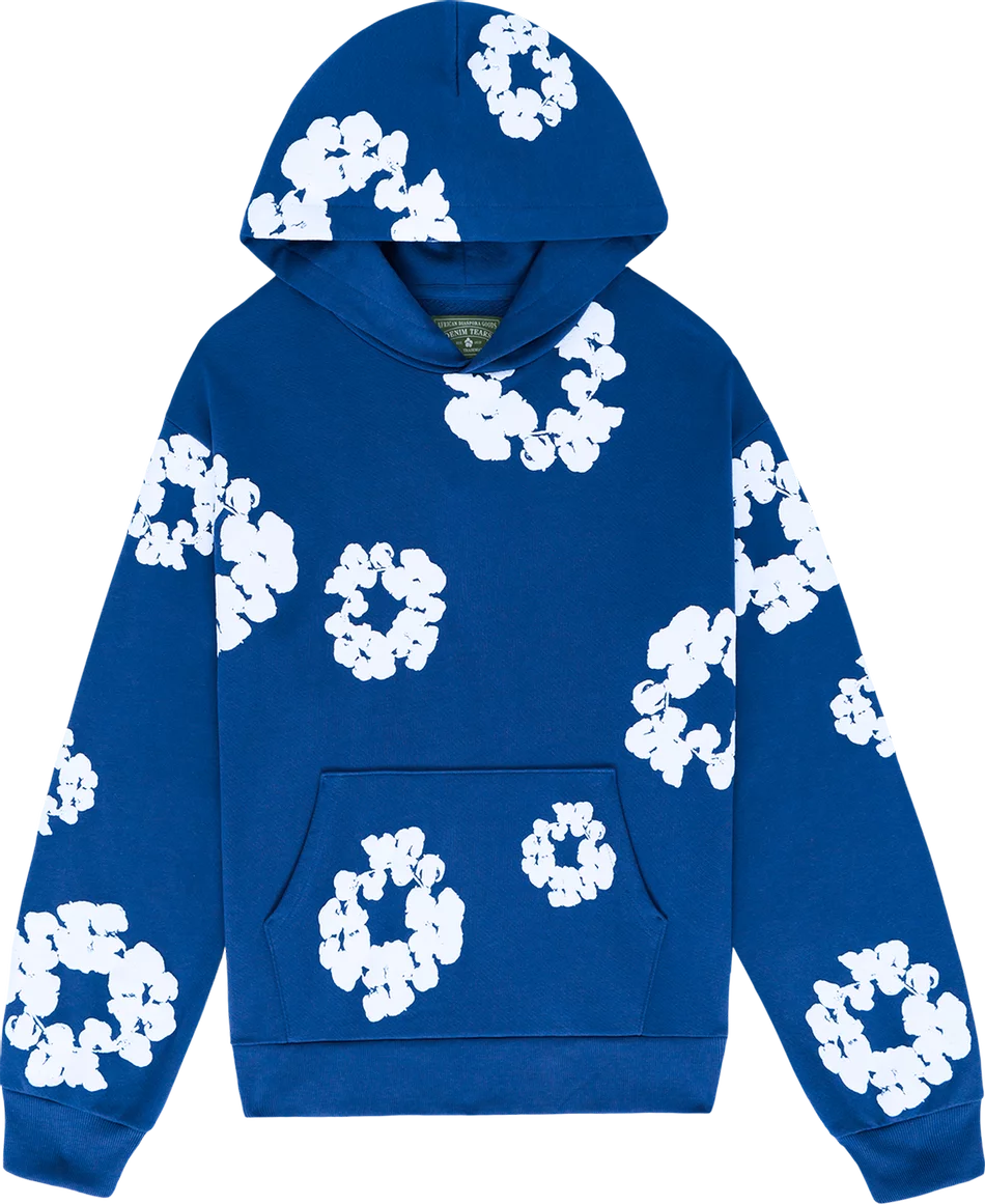 Denim Tears Hoodie Blue