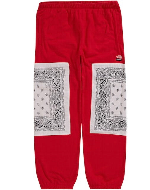Supreme Sweatpants Red Bandana