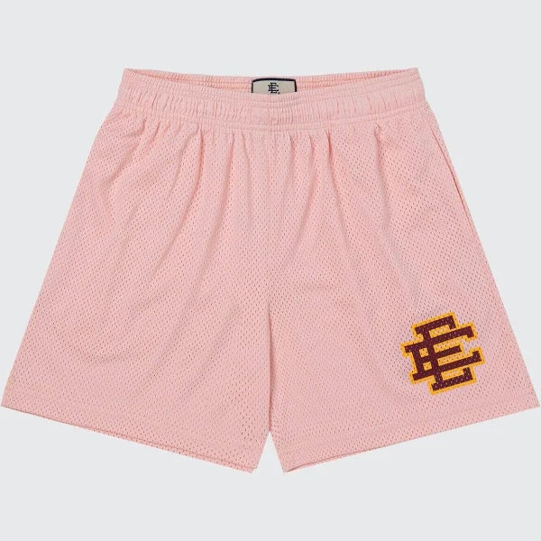 Eric Emanuel Shorts Cranberry/Yellow