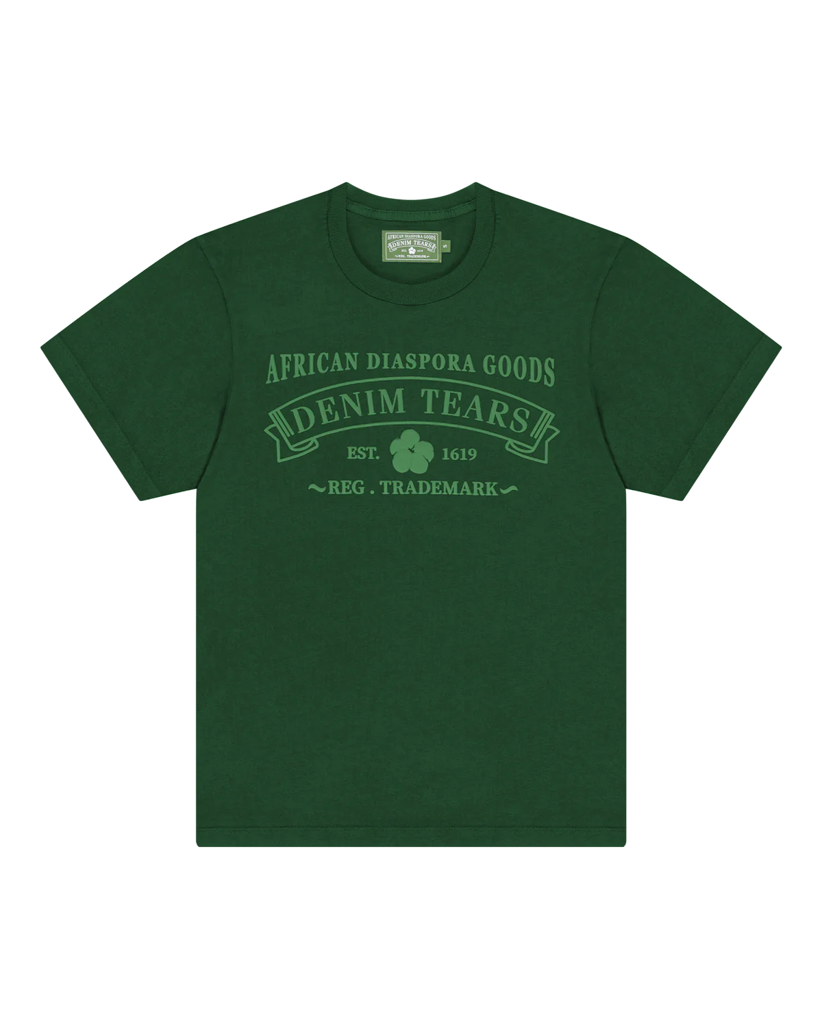 Denim Tears Green Tee