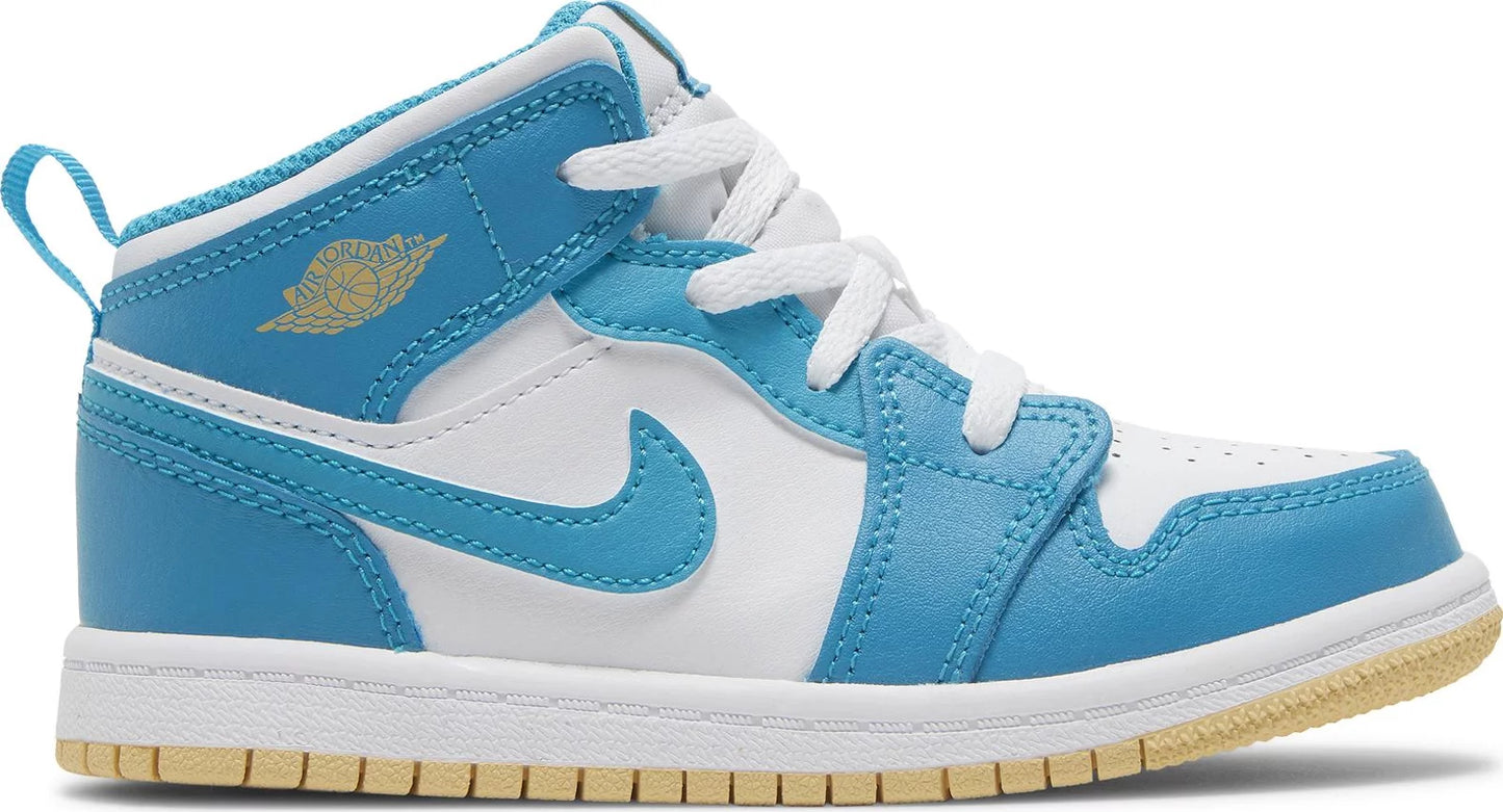 Jordan 1 Mid Aquatone (Infants)