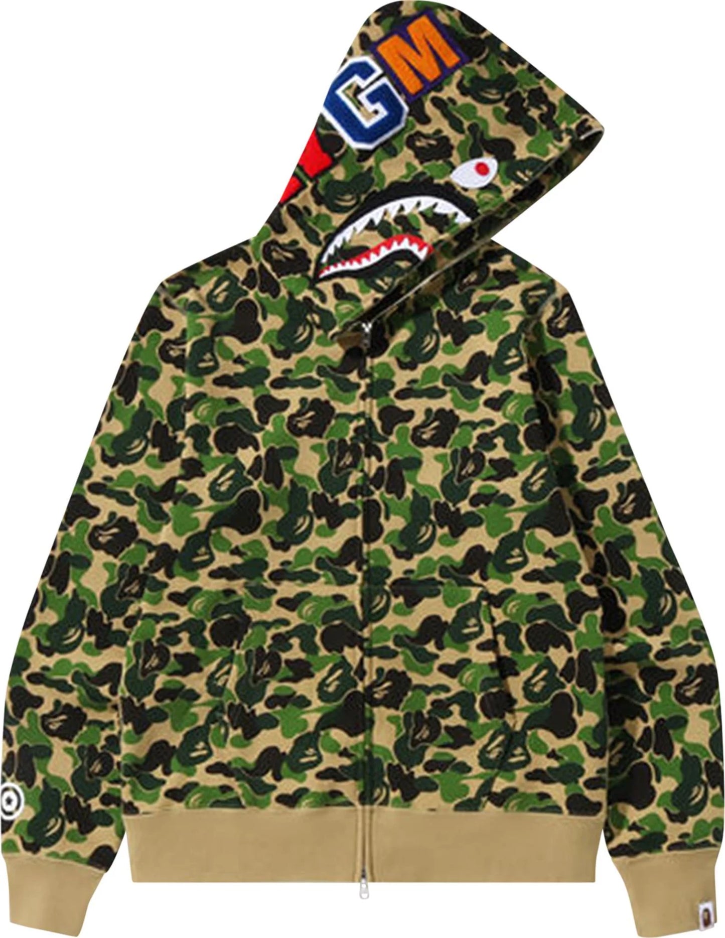 Bape Full Zip Light Camo