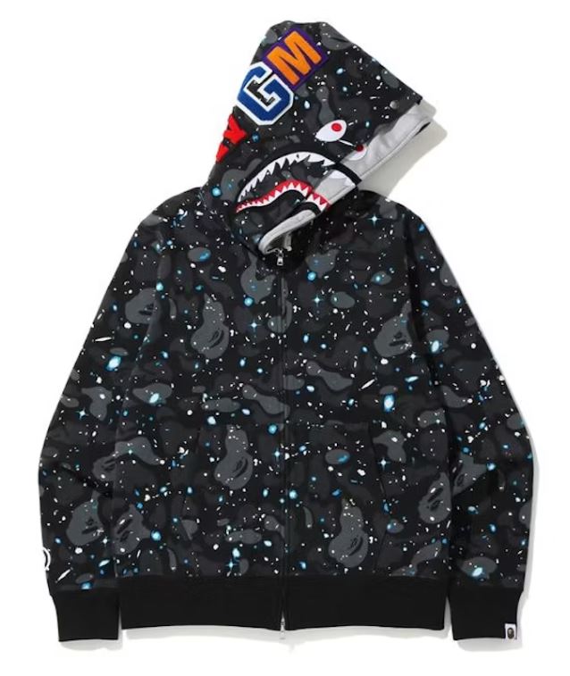 Bape Full Zip Space Camo