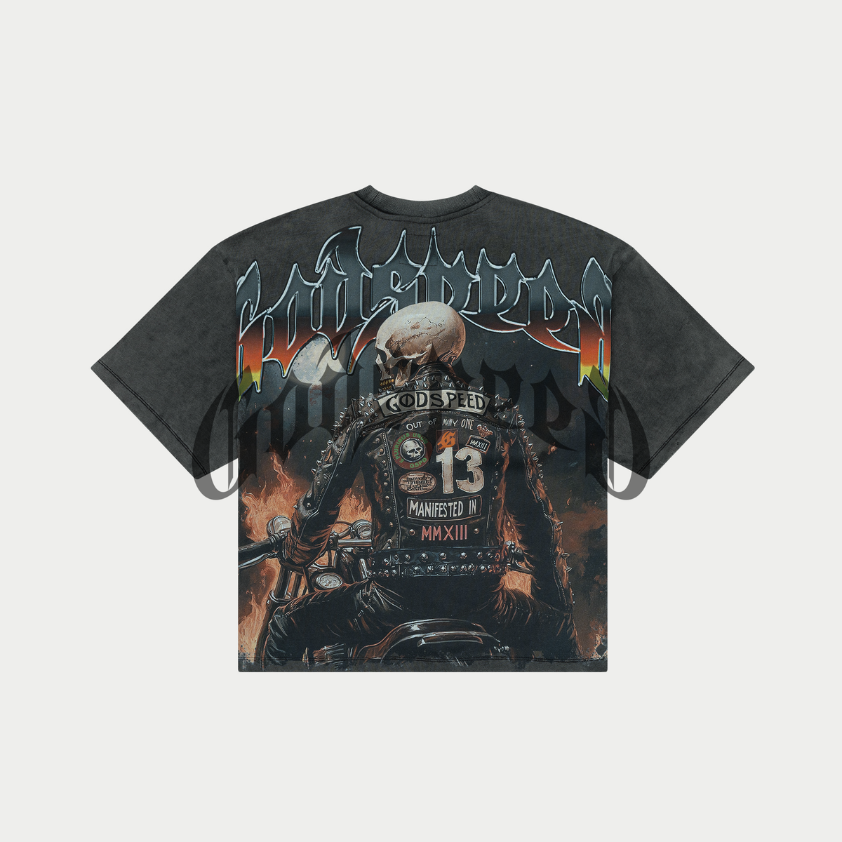 Godspeed Tee Biker (Black)