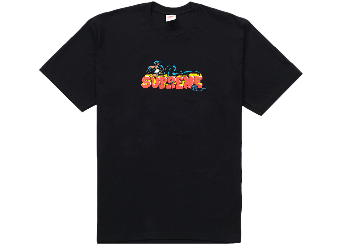 Supreme Cat Woman Tee Black