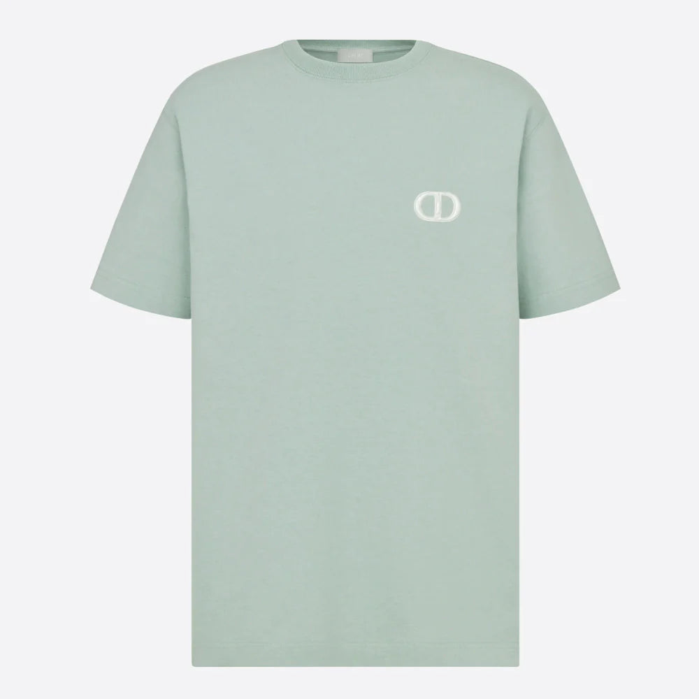 Christian Dior CD Logo Tee Mint Green