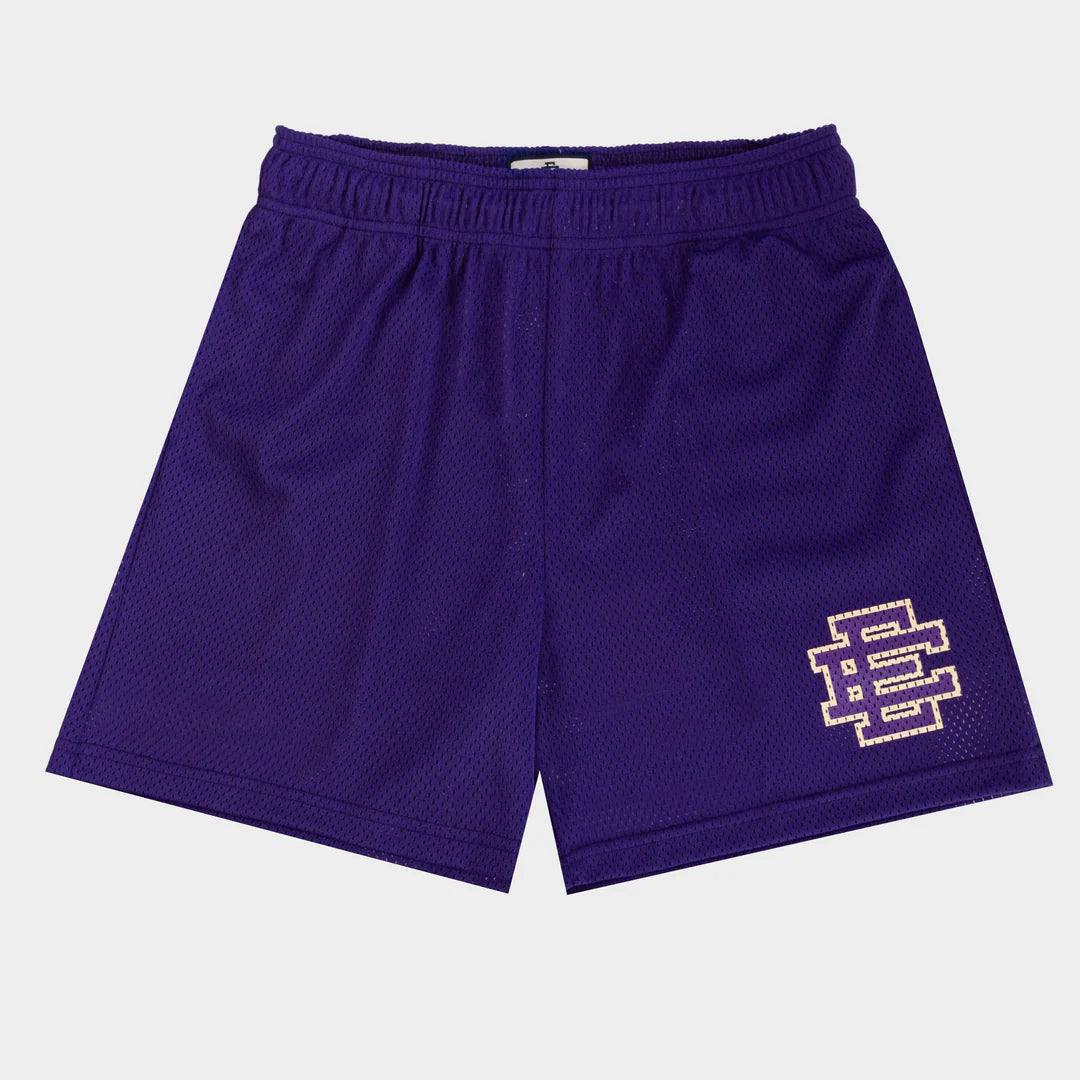 Eric Emanuel Shorts Purple/Gold