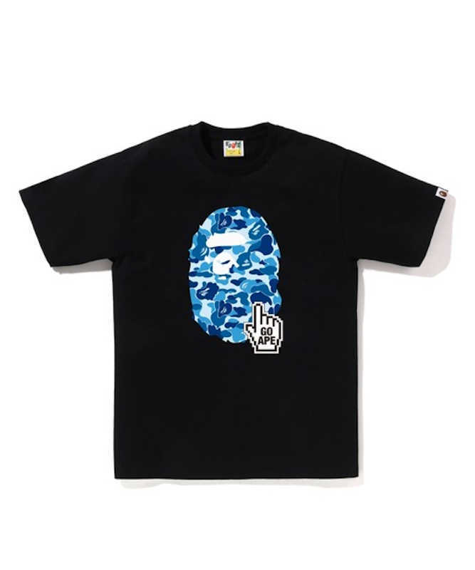 Bape Go Ape Blue Camo