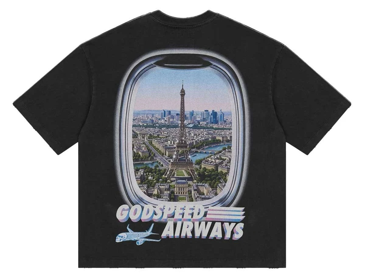 Godspeed Paris Tee (Black)