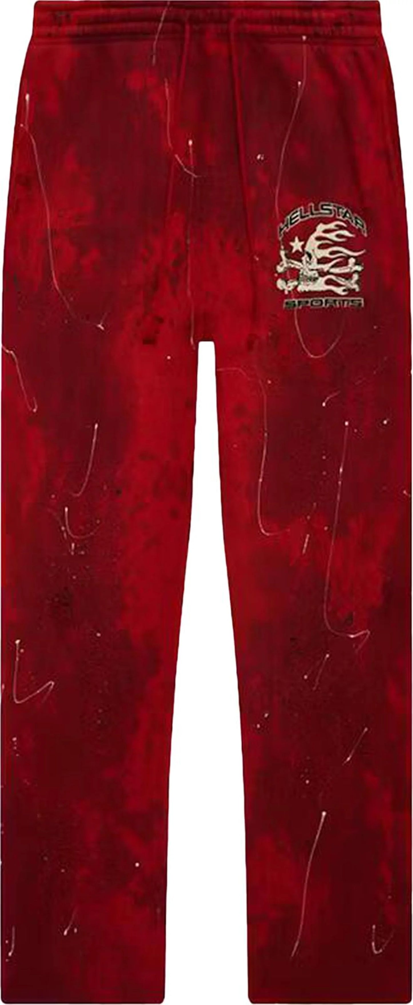 Hellstar Sports Red Sweatpants
