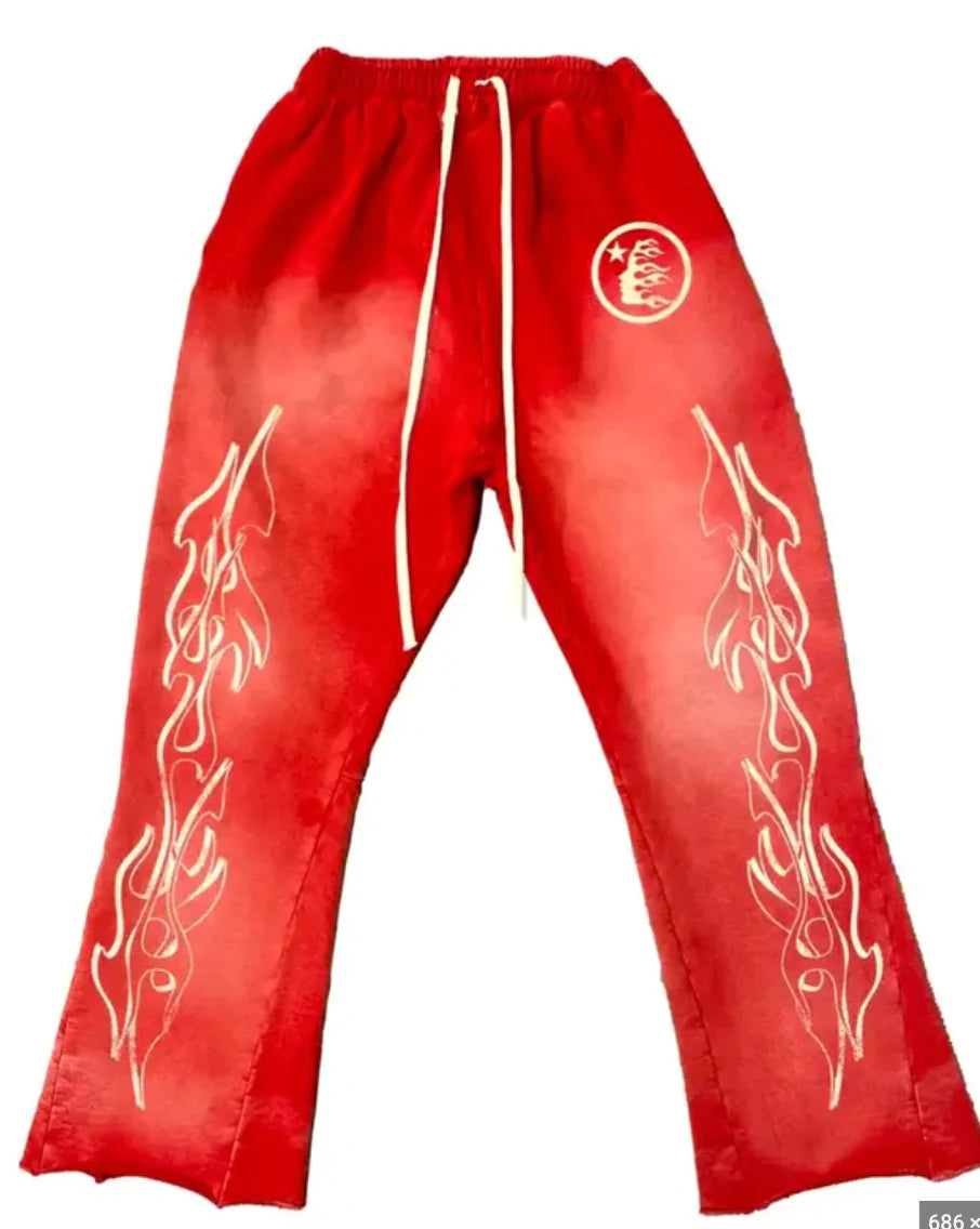 Hellstar Red Sweatpants – Xclusive