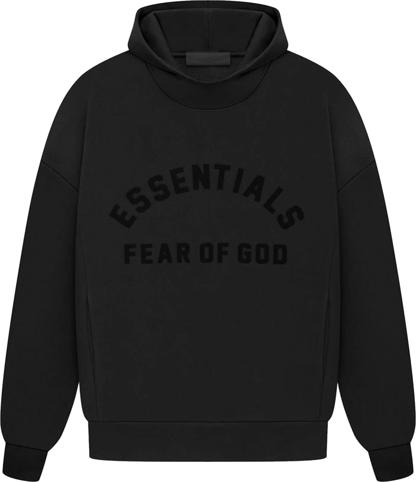Essentials Hoodie Jet Black