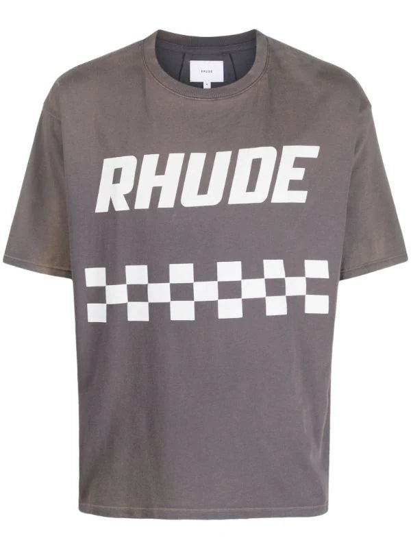Rhude Checked Flag T-Shirt