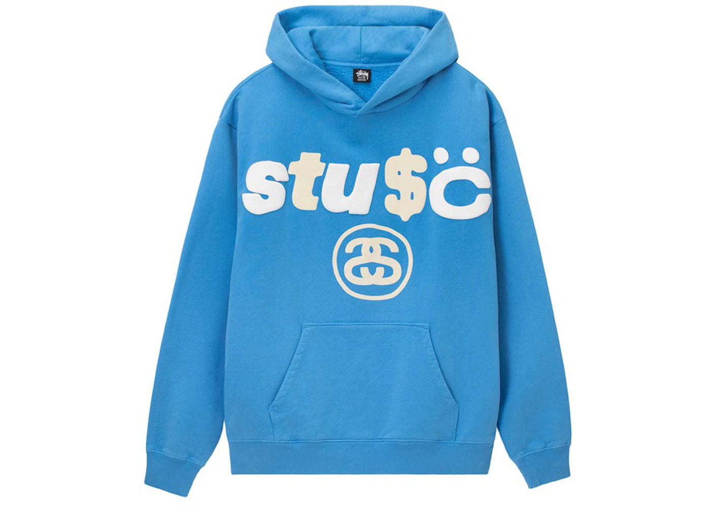 Stussy 8 Ball Blue Hoodie