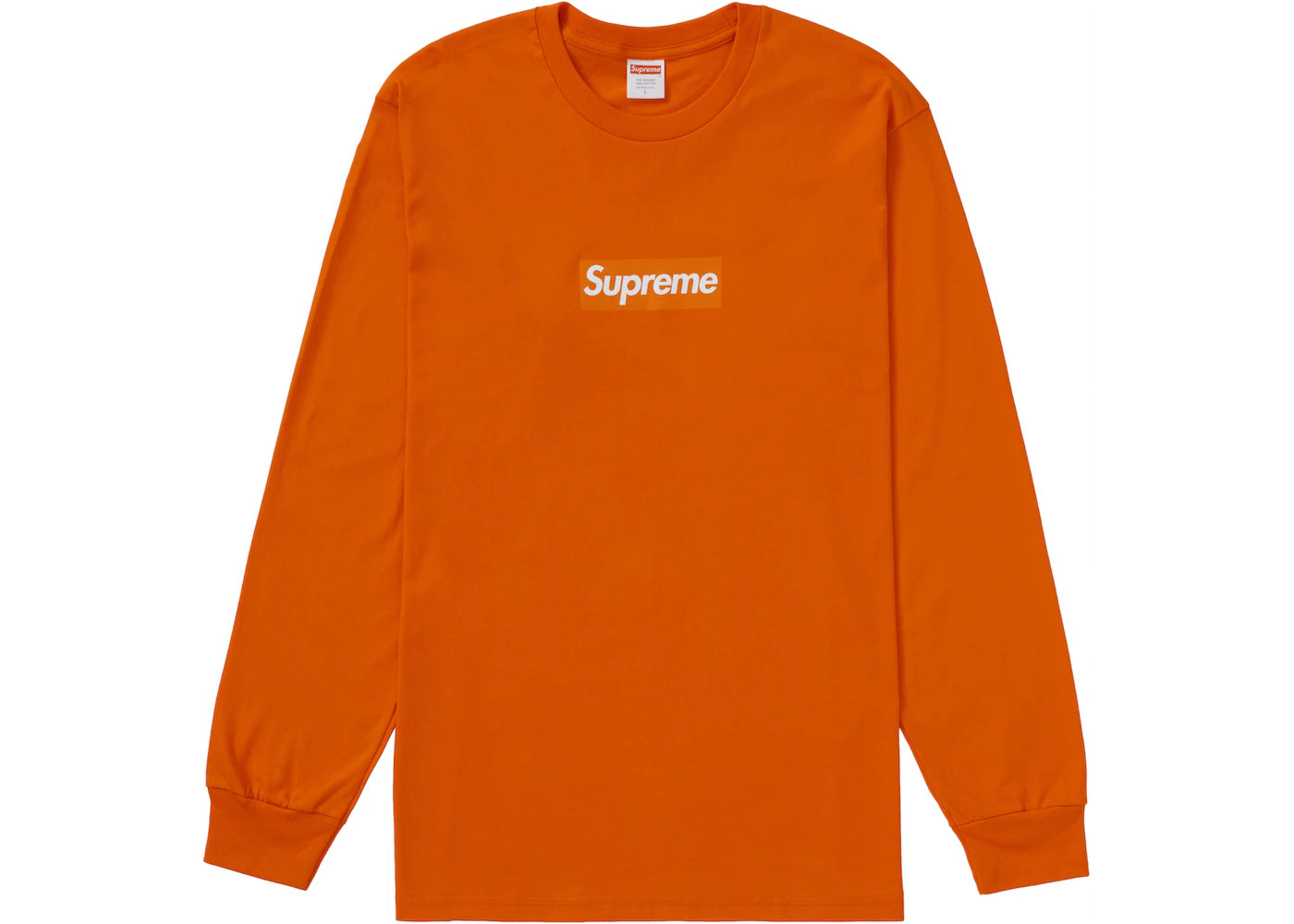 Supreme Long Sleeve BOGO Orange