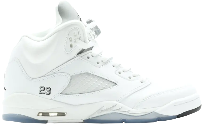 Jordan 5 White Metallic