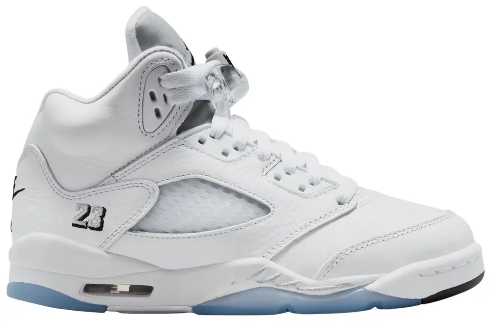 Jordan 5 White Metallic (GS)