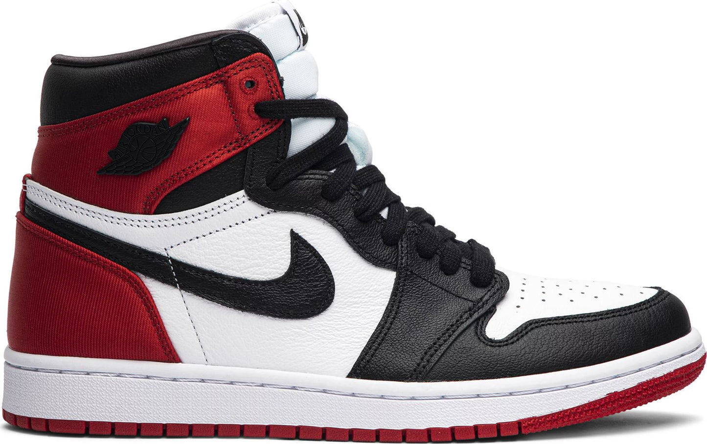 Jordan 1 Satin Black Toe (W)