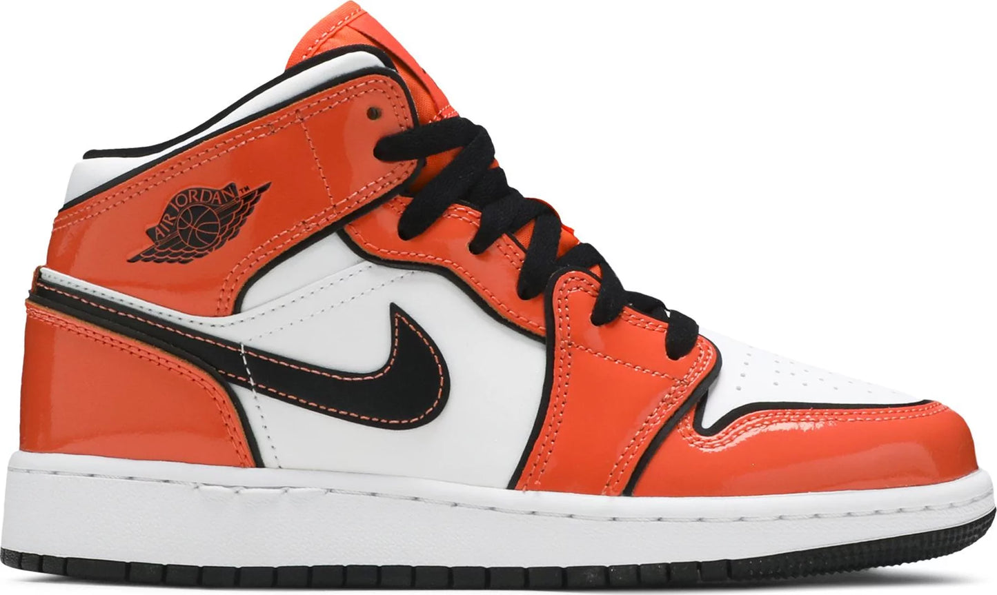 Jordan 1 Mid Orange Turf Mid (GS)