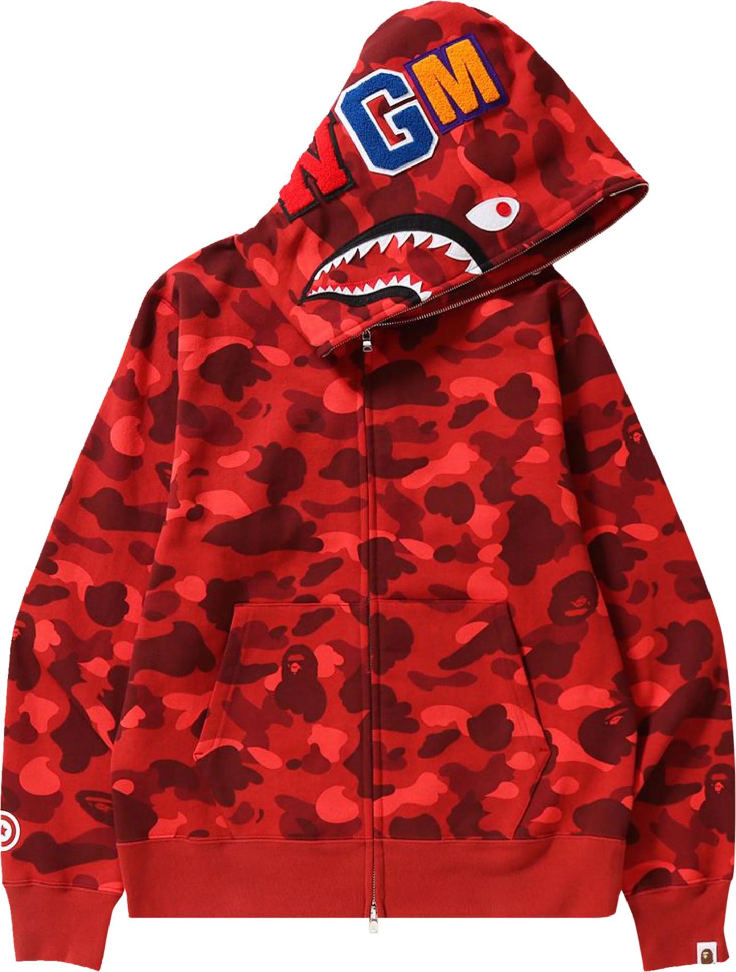 Bape Full Zip Red