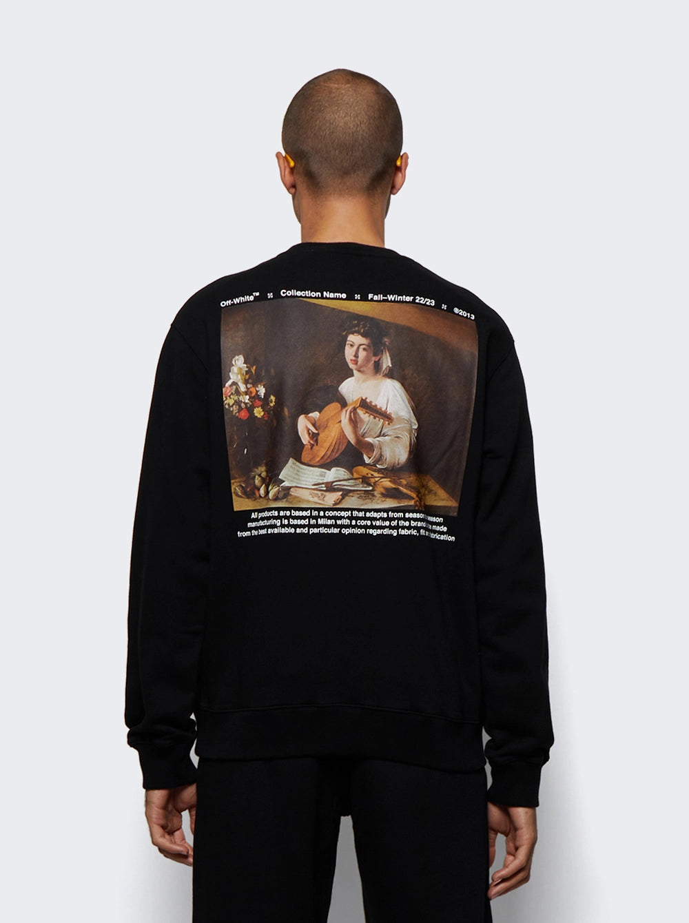 Off White Caravaggio Crew