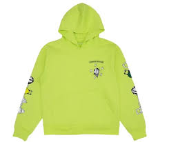 Chrome Hoodie Matty Boy Lime Green