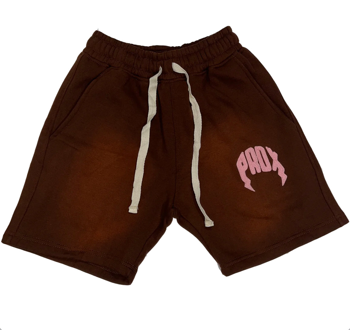 Paradox Shorts Brown/Pink