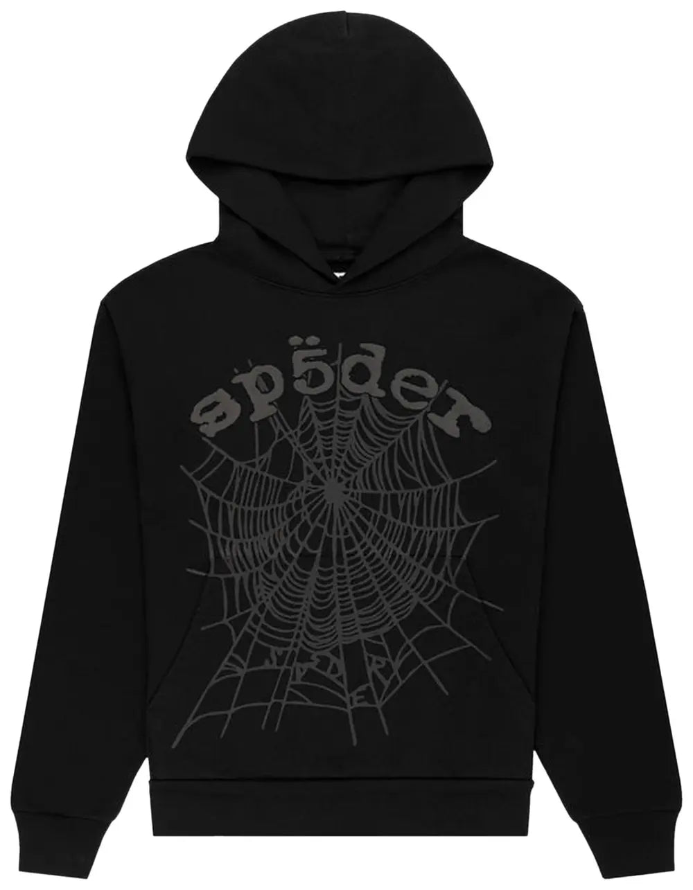 Sp5der Black Hoodie