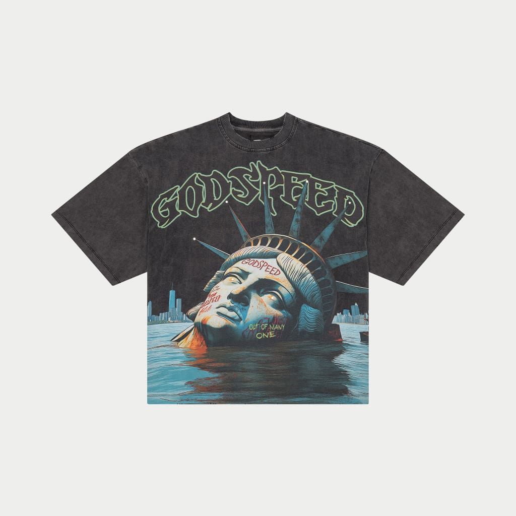 Godspeed Tee Sunken Liberty Washed