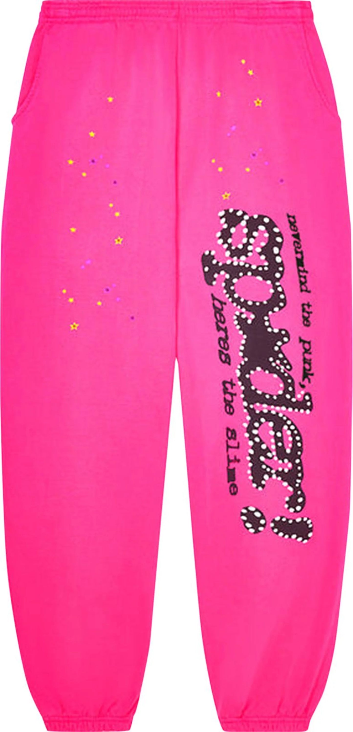 Sp5der Sweatpants Hot pink