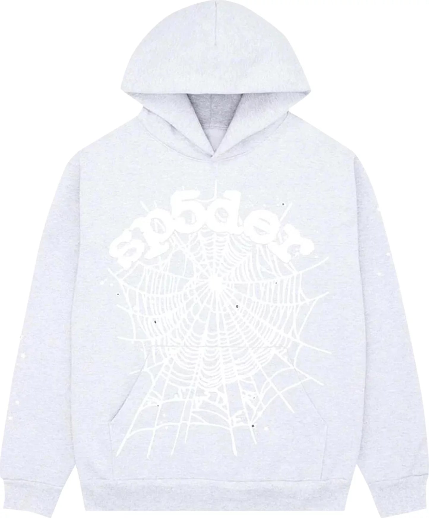 Sp5der Hoodie Grey/White