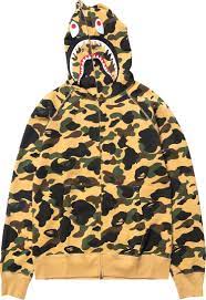 Bape Full Zip Light Woodland Camo