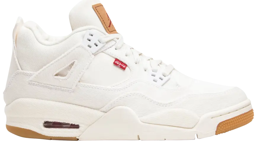 Jordan 4 Levis 4 White