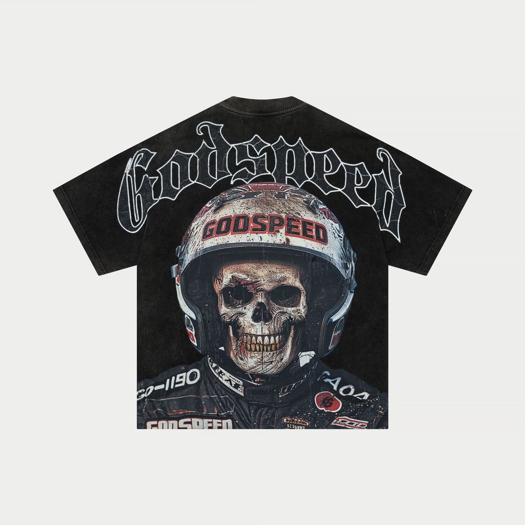 Godspeed Tee Crash Out Black