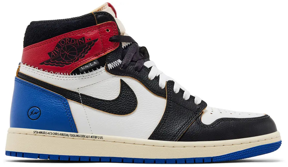Jordan 1 Union Fragment Varsity Red