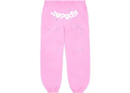 Sp5der Sweatpants Pink