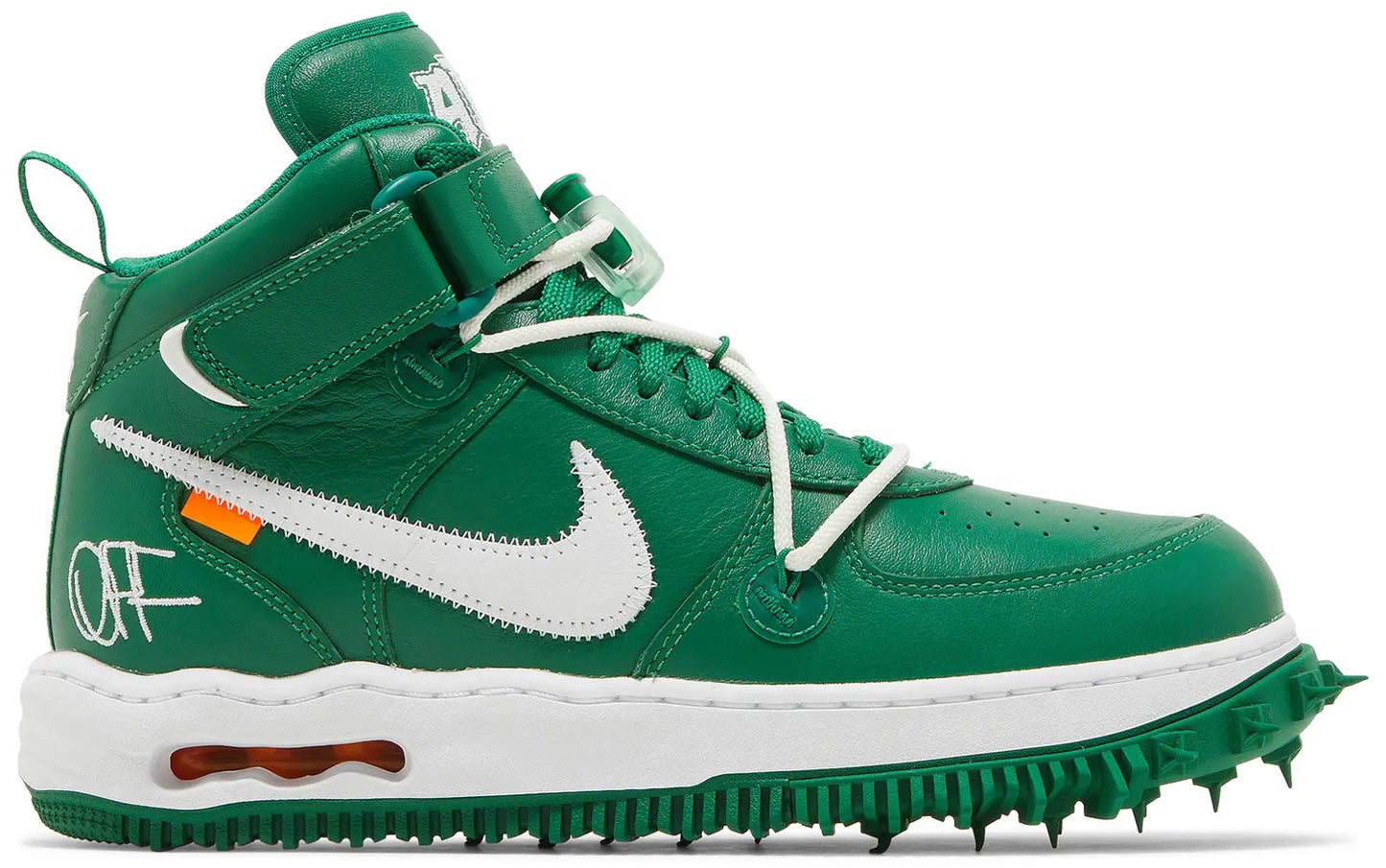 Nike Off White Air Force Mid Green