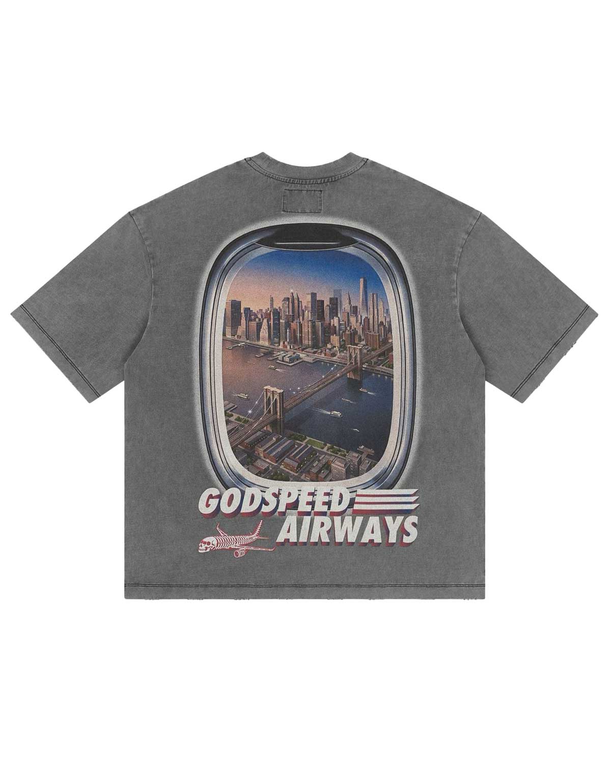 Godspeed NYC Tee (Grey)