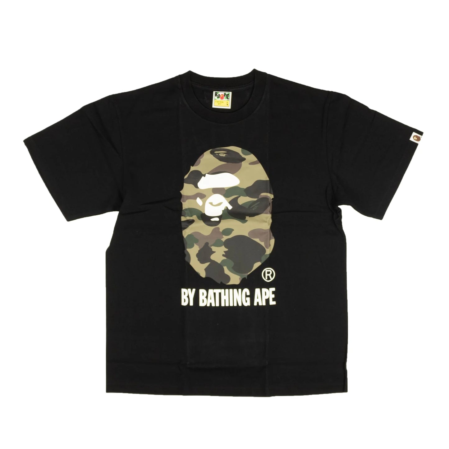 Bape T-Shirt Black Camo Ape