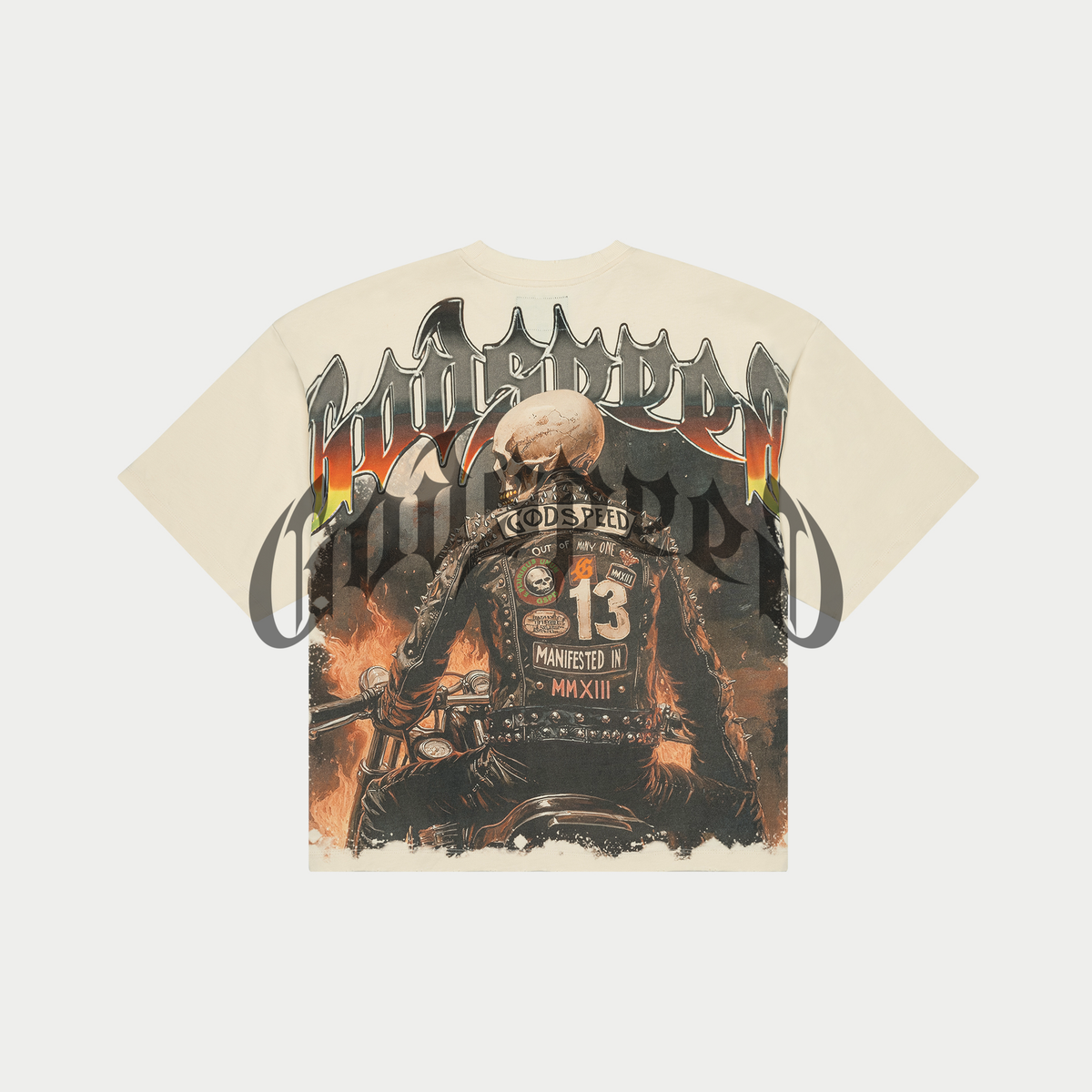 Godspeed Tee Biker (Bone)