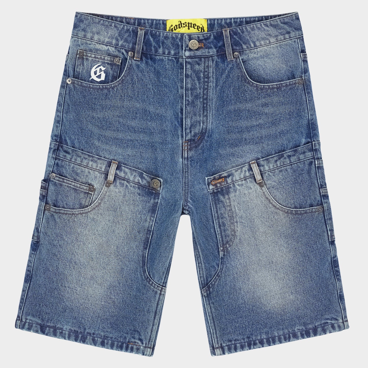 Godspeed Jean Shorts (Blue)