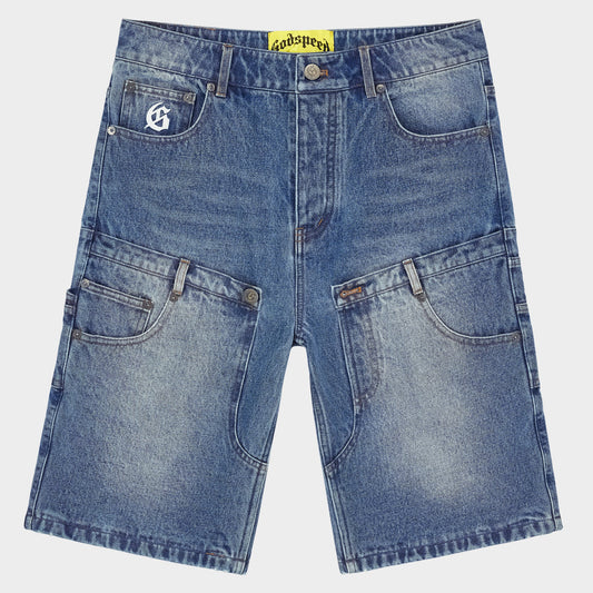 Godspeed Jean Shorts (Blue)