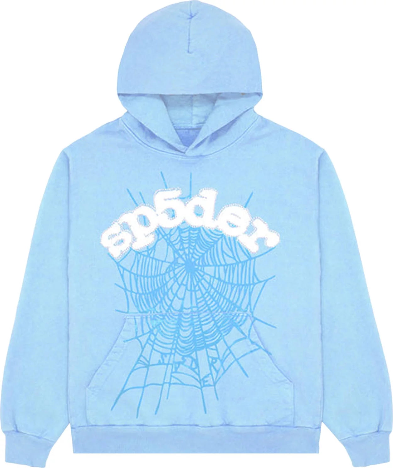 Sp5der Hoodie Blue