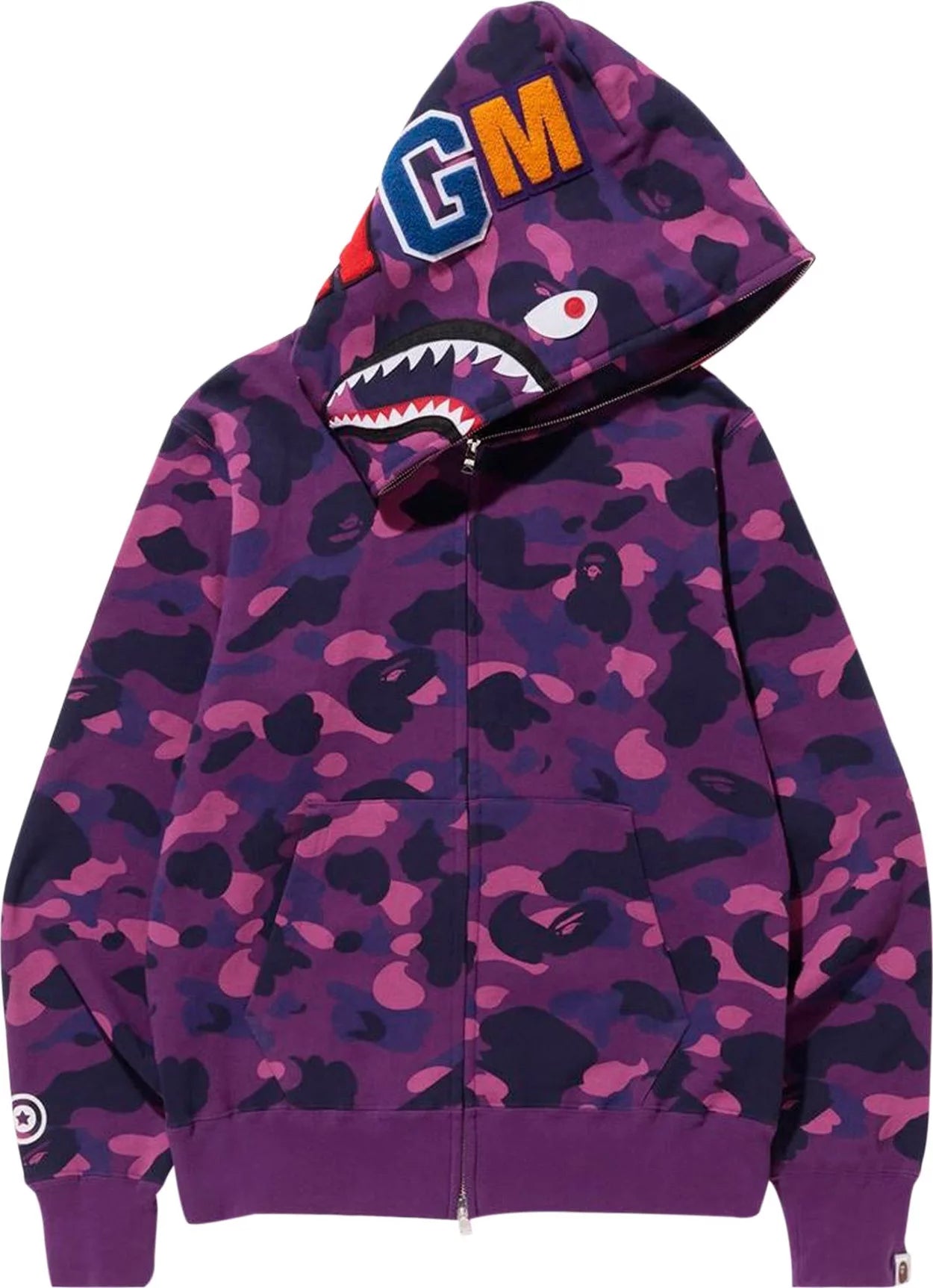 Bape Full Zip Purple